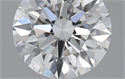 0.43 Carats, Round with Excellent Cut, D Color, VVS2 Clarity and Certified by GIA