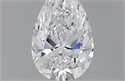0.61 Carats, Pear D Color, VS1 Clarity and Certified by GIA