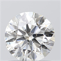 0.80 Carats, Round with Excellent Cut, H Color, SI1 Clarity and Certified by GIA
