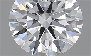 Picture of 0.50 Carats, Round with Excellent Cut, D Color, VS2 Clarity and Certified by GIA