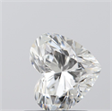 0.90 Carats, Heart G Color, VVS1 Clarity and Certified by GIA