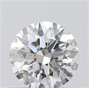 0.40 Carats, Round with Excellent Cut, G Color, VVS2 Clarity and Certified by GIA