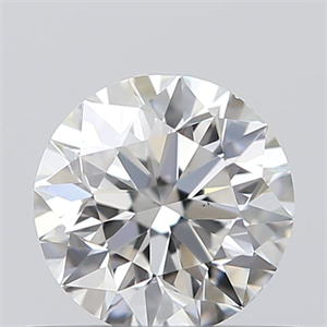 Picture of 0.50 Carats, Round with Excellent Cut, E Color, VS2 Clarity and Certified by GIA