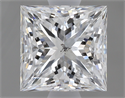 1.01 Carats, Princess D Color, SI2 Clarity and Certified by GIA