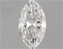 0.61 Carats, Marquise G Color, VS1 Clarity and Certified by GIA