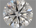 0.40 Carats, Round with Excellent Cut, I Color, IF Clarity and Certified by GIA