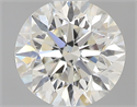 0.70 Carats, Round with Very Good Cut, I Color, VS2 Clarity and Certified by GIA