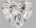0.71 Carats, Heart G Color, VVS1 Clarity and Certified by GIA