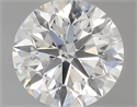 0.74 Carats, Round with Excellent Cut, G Color, SI1 Clarity and Certified by GIA