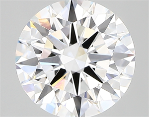 Picture of Lab Created Diamond 2.34 Carats, Round with excellent Cut, E Color, vvs1 Clarity and Certified by IGI