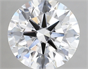 Del inventario de diamantes de laboratorio, 2.33 quilates, Redondo , Color D, claridad vvs2 y certificado IGI