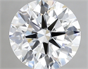 Del inventario de diamantes de laboratorio, 2.33 quilates, Redondo , Color E, claridad vvs1 y certificado IGI
