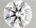 Del inventario de diamantes de laboratorio, 2.14 quilates, Redondo , Color F, claridad vs1 y certificado IGI