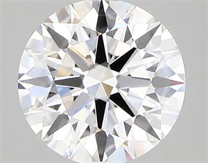 Picture of Lab Created Diamond 2.11 Carats, Round with ideal Cut, D Color, vvs2 Clarity and Certified by IGI