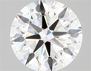 Picture of Lab Created Diamond 2.03 Carats, Round with ideal Cut, E Color, vs1 Clarity and Certified by IGI