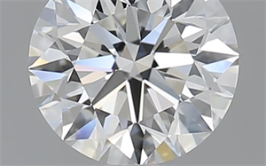 Picture of 1.00 Carats, Round with Excellent Cut, F Color, VVS2 Clarity and Certified by GIA
