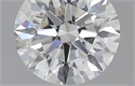 1.60 Carats, Round with Excellent Cut, H Color, SI1 Clarity and Certified by GIA