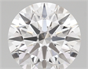 Lab Grown Diamond 1.87 Carats, Round with ideal Cut, E Color, vvs2 Clarity and Certified by IGI