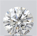 0.73 Carats, Round with Excellent Cut, H Color, VS2 Clarity and Certified by GIA