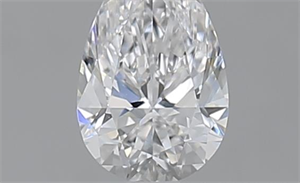Picture of 0.60 Carats, Pear E Color, VVS2 Clarity and Certified by GIA