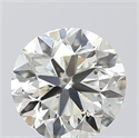 0.70 Carats, Round with Very Good Cut, K Color, SI2 Clarity and Certified by GIA