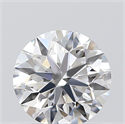 0.51 Carats, Round with Excellent Cut, F Color, VS1 Clarity and Certified by GIA
