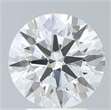Del inventario de diamantes de laboratorio, 3.06 quilates, Redondo , Color F, claridad VS2 y certificado IGI