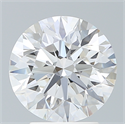 Lab Created Diamond 3.00 Carats, Round with Ideal Cut, F Color, VS1 Clarity and Certified by IGI