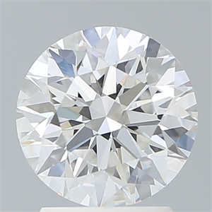 Picture of Lab Created Diamond 2.16 Carats, Round with Excellent Cut, E Color, VS1 Clarity and Certified by IGI