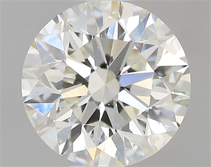 Picture of 0.70 Carats, Round with Excellent Cut, J Color, SI1 Clarity and Certified by GIA