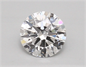 Lab Created Diamond 0.77 Carats, Round with ideal Cut, D Color, vs2 Clarity and Certified by IGI