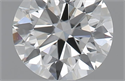 0.51 Carats, Round with Excellent Cut, G Color, VVS2 Clarity and Certified by GIA