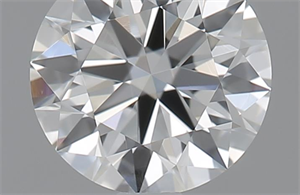 Picture of 0.51 Carats, Round with Excellent Cut, G Color, VVS2 Clarity and Certified by GIA