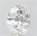 0.60 Carats, Oval F Color, VVS1 Clarity and Certified by GIA