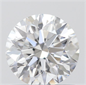 0.73 Carats, Round with Excellent Cut, D Color, VVS1 Clarity and Certified by GIA
