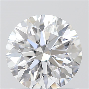Picture of 0.73 Carats, Round with Excellent Cut, D Color, VVS1 Clarity and Certified by GIA