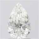 1.00 Carats, Pear G Color, VS1 Clarity and Certified by GIA