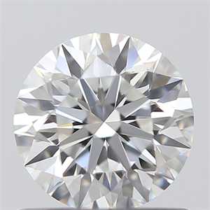 Picture of 0.75 Carats, Round with Excellent Cut, F Color, VVS1 Clarity and Certified by GIA
