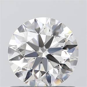Picture of 0.77 Carats, Round with Excellent Cut, F Color, VVS2 Clarity and Certified by GIA