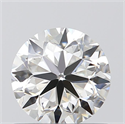 0.70 Carats, Round with Very Good Cut, F Color, VVS2 Clarity and Certified by GIA