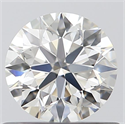 0.54 Carats, Round with Excellent Cut, G Color, VS1 Clarity and Certified by GIA