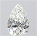 0.70 Carats, Pear G Color, VS2 Clarity and Certified by GIA