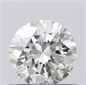 0.50 Carats, Round with Excellent Cut, G Color, VS1 Clarity and Certified by GIA