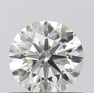 Picture of 0.59 Carats, Round with Excellent Cut, K Color, VS1 Clarity and Certified by GIA