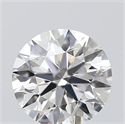 0.50 Carats, Round with Excellent Cut, F Color, VS2 Clarity and Certified by GIA