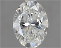 0.71 Carats, Oval G Color, IF Clarity and Certified by GIA