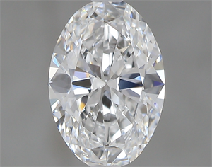 Picture of 0.60 Carats, Oval D Color, VVS2 Clarity and Certified by GIA