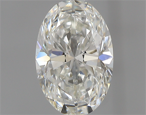 Picture of 0.61 Carats, Oval H Color, VS1 Clarity and Certified by GIA