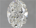 0.80 Carats, Oval H Color, VVS1 Clarity and Certified by GIA