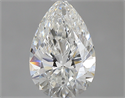 0.80 Carats, Pear G Color, IF Clarity and Certified by GIA